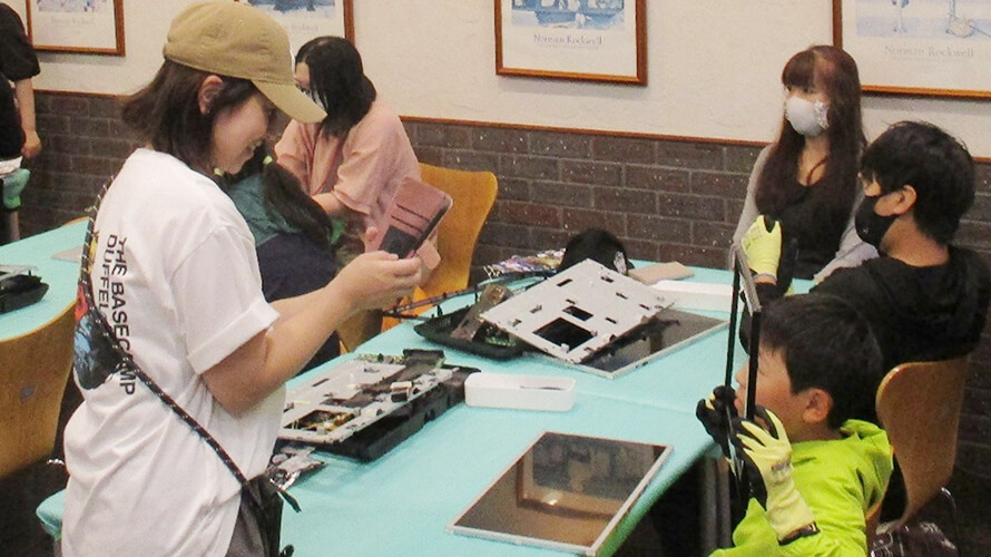 解体後の記念撮影